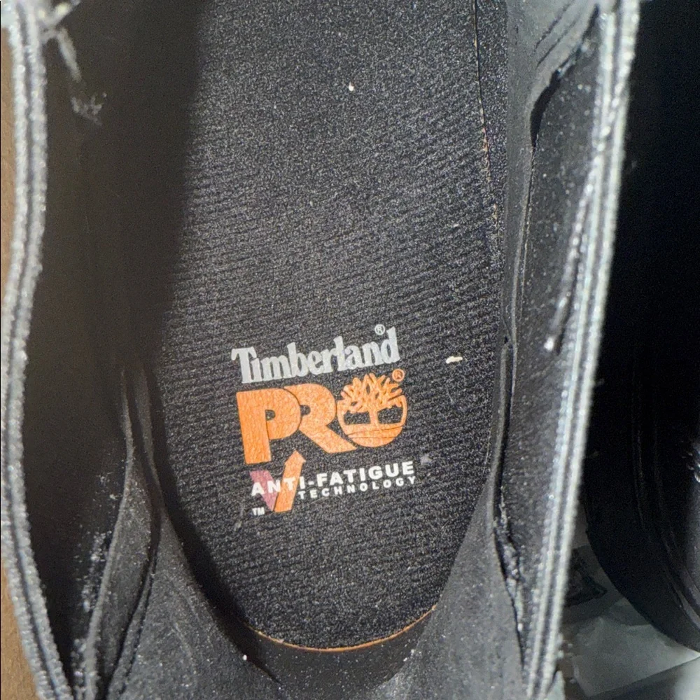 Timberland PRO Men's Black Nashoba Casual Composite Toe Waterproof Chelsea Boots